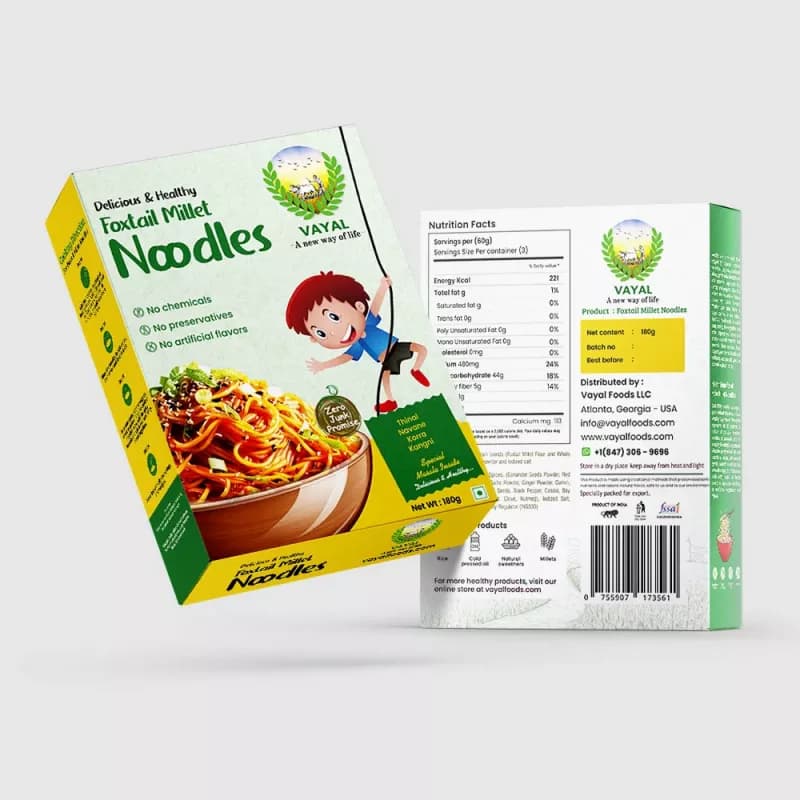 Foxtail Millet Noodles - 180g — image 1 of 1