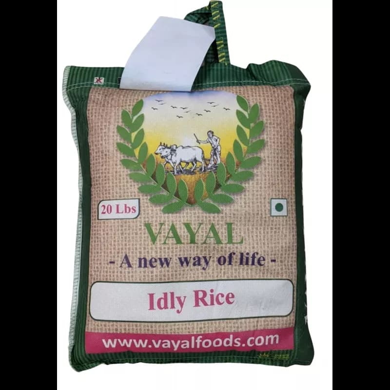 Vayal Idly Rice (20 lbs) — image 1 of 1