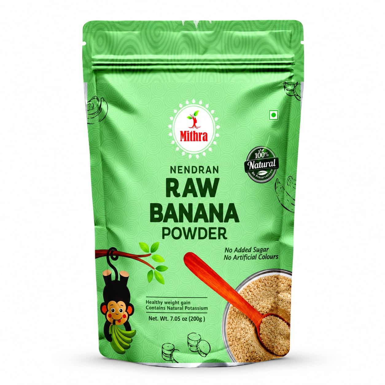 Mithra Nendran Raw Banana Powder - 200g