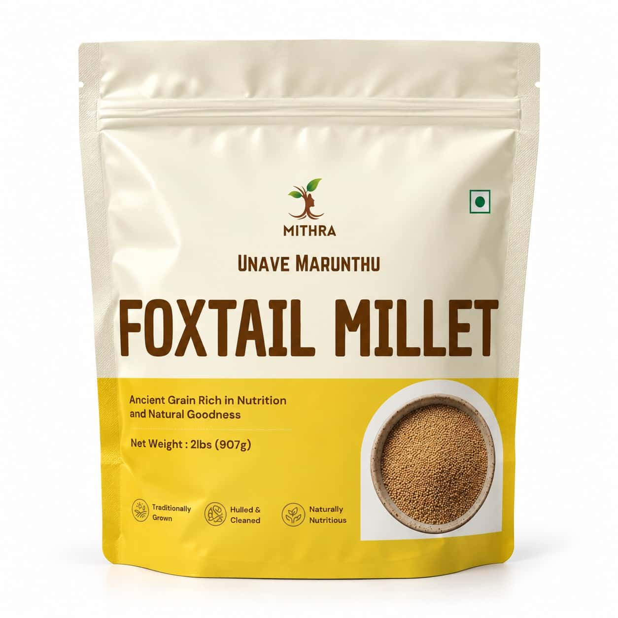 Foxtail Millet (Unpolished) - 2lbs